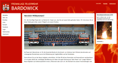 Desktop Screenshot of feuerwehr-bardowick.de